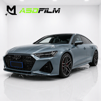 ASDFilm Premium TPU Eucalyptus Green Paint Protection Wrap Gloss Finish Color Change Hydrophobic Self-Healing Body Film 1.52*15M