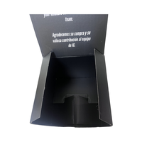 Boîte à chapeau pliable durable et élégante Design personnalisé avec revêtement UV Gaufrage mat en papier de qualité