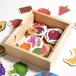 New Stock Newest Kids Role Play Animal Feeding <b>Toy</b> Children Early <b>Education</b> Preschool Food Cognition Wooden <b>Toys</b> - Product Image 6