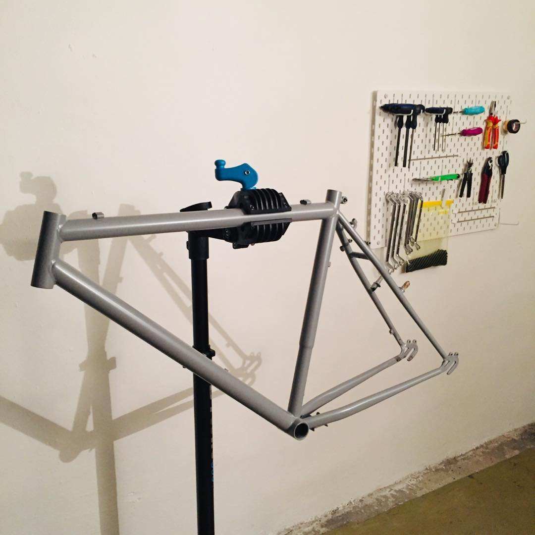 Powder Coating Mountain Bike Frame Respray Paint Bikes China Trade