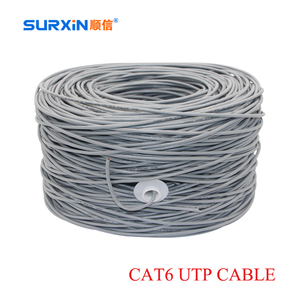 <span class=keywords><strong>สาย</strong></span>แลน Cat5e ความเร็วสูง <span class=keywords><strong>Cat6</strong></span> Cat6A ภายในอาคาร<span class=keywords><strong>สาย</strong></span>เคเบิ้ลเกลียวคู่ UTP STP FTP CAT 6 6A 23AWG 0.56มม. <span class=keywords><strong>สาย</strong></span>เคเบิ้ล1000ft CCA กันน้ำ - Product Image 2