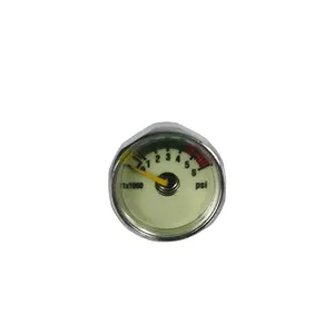 ペイントボールPCPエア用のWeclearmed G1/8小型デジタル圧力計マイクロミニゲージ圧力計