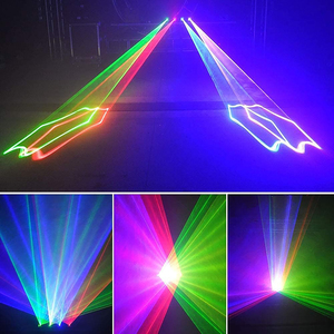 U'king Mini Vier Gaten Laser Podium Effect Licht Disco Dj Stage Light Projector Tonen Voor Dj Bar Club Party Show - Product Image 3