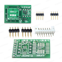 Programador Universal de Memoria Flash EMMC-NAND RT809H, Kit Completo con 12 Adaptadores para Reparación de Firmware de TV/Laptop/ECU de Automóvil