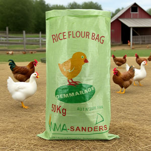 Sacs d'engrais 25kg personnalisés vente en gros directement de l'usine sol tissé en PP recyclable étanche à l'humidité/sac d'emballage d'engrais organique - Product Image 4