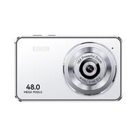 Kamera Digital Profesional Ringkas BENJIE A7s Zoom Optik 16x Video 2.7K Tahan Air Sensor CMOS 48MP Layar Sentuh 2.4"