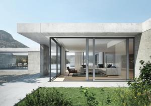 Bão tác động nhôm Patio trượt cửa ra vào và cửa sổ nâng và trượt cửa Ba tráng men bão bằng chứng cửa trượt - Product Image 4