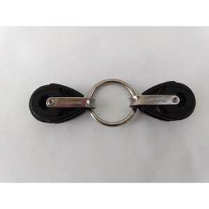 Système de poulie double de 22 mm de diamètre pour voiliers, poulies à roulements à billes pour yachts, accessoires de quincaillerie marine BB-0225 - Product Image 3