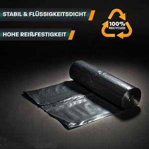 Sacs poubelle imperméables très résistants de 55 gallons, XXL, grands sacs à déchets, sacs à déchets recyclés, couleur personnalisée, usage domestique - Product Image 3