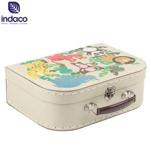 Nueva maleta de cartón de lujo de alta calidad con un embalaje adorable, maleta de regalo única, maleta de cartón retro - Product Image 3