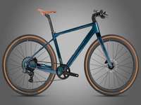 Vélo de gravier à cadre plat en carbone 700C, cadre Pro-Gravel, 24 vitesses, frein à disque hydraulique, vélo de banlieue tout-terrain