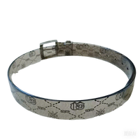Nouvelle ceinture décontractée transparente en PVC et alliage pour hommes, design tendance, pour jeans et robes, boucle classique en alliage