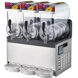 Professional commercial usage multifunction fruit frozen drink puppy ice slush machine for sale