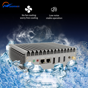 ZOOMWIN Computadora Industrial Compacta Mini PC Core I7 5500U <span class=keywords><strong>I5</strong></span> 5200U I3 5005U Computadora de Escritorio con Chasis Integrado de Baja Potencia - Product Image 2