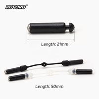 ROVORO Perles de sonnette en silicone bicolores pour leurres de basse, têtes de jig et modèles de spinnerbait – Accessoires de pêche