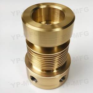 Piezas de latón mecanizadas CNC de precisión Servicios de mecanizado de torneado de fresado personalizado Chapa de doblado automático médico de acero de aluminio - Product Image 4