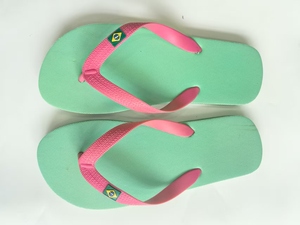 <span class=keywords><strong>Chanclas</strong></span> Unisex con Estampado de Bandera de <span class=keywords><strong>Brasil</strong></span> y Logotipo Personalizado, Sandalias de Playa de Verano con Punta Abierta, Antiolor y Ligeras para Hombre y Mujer, Primavera - Product Image 6