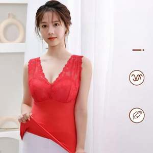 Ladies Seamless Lace Top Sport Lace Vest Gym Wear Yoga Wear Sportswear Lace <strong>Lingerie</strong> - Product Image 2