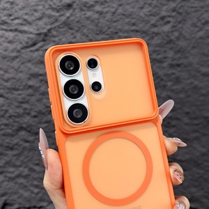 เคสโทรศัพท์แม่เหล็กใสหรูหราแบบด้าน สำหรับ Samsung Galaxy S26 S25 S24 Ultra ป้องกันแรงกระแทก รองรับการชาร์จไร้สาย - Product Image 2