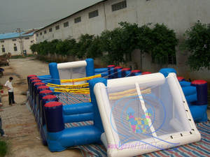 חיצוני מתנפח אדם Foosball כדורגל ספורט/השכרה מתנפח אדם שולחן כדורגל שדה/מתנפח סבון כדורגל שדה - Product Image 3