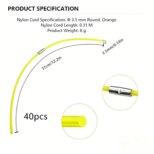 Replacement F016800174 Robotic Lawn Mower Parts Extra Strong 3.5mm Nylon Threaded With Buckle for ART23 Combitrimm Trimmer - Product Image 2