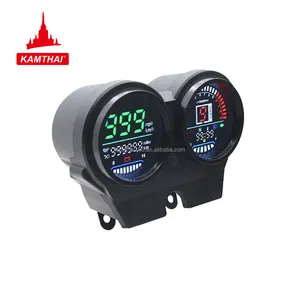 Kamthai มาตรวัดความเร็วแบบดิจิตอลสำหรับรถจักรยานยนต์ยามาฮ่า, เครื่องวัด YBR125รถจักรยานยนต์แบบดิจิตอล YBR125