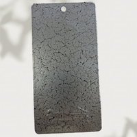 Vente flash : Revêtement en poudre décoratif époxy polyester thermodurcissable à effet craquelé argenté pour meubles et appareils électroménagers