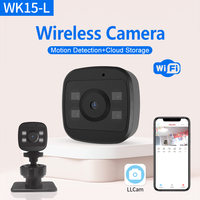 Kamera Mini WiFi WK15 Langsung dari Pabrik, Kamera IP, Monitor Keamanan, Perekam Video, CCTV Mini WiFi, OEM&ODM, Kamera Video Kecil