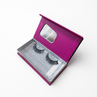Boîtes d'emballage pour faux cils cosmétiques personnalisées en usine, boîtes en papier 3D personnalisables, impression offset, fabricant d'origine