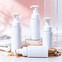 Flacon cosmétique en PET de 200 ml, 250 ml, 300 ml, 350 ml, flacon à pompe en mousse blanche pour sérum de soin de la peau et crème pour le visage
