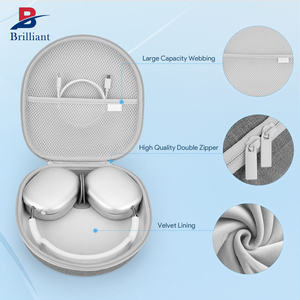 Portable EVA Earphone Storage Case Customized Hard Shell Zipper Travel Bag Waterproof Dustproof for <strong>Earbuds</strong> &amp; Headphone - Product Image 5