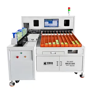 5-22 Channel 18650 26650 32650 21700 Automatic Cylindrical Battery Sorter Sorting Machine for Production Line for Li ion Battery