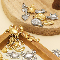MIENTER acier inoxydable femmes collier breloques accessoires or Pvd luxe tortue crabe pendentif pour Bracelets colliers