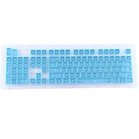 104 Keys Double Shot PBT Backlit Keycaps for Mechanical Keyboard