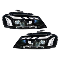 Pour Audi A3 8P 2008-2012, style RS5, phare avant à LED matriciel, feux de jour à LED, clignotants dynamiques séquentiels, projecteur