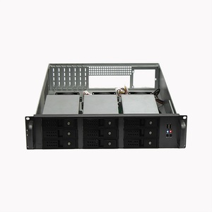Usine OEM ODM fabriquant des châssis rack industriel 19 pouces Swap à chaud 2u Server Case 9 Bay - Product Image 3