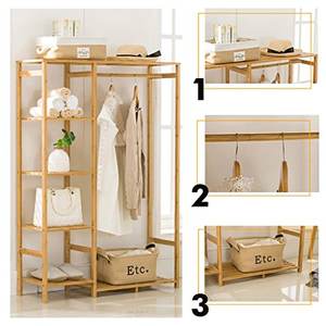 <span class=keywords><strong>Perchero</strong></span> <span class=keywords><strong>de</strong></span> Bambú con 5 Niveles - Product Image 6