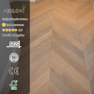 Piso de <span class=keywords><strong>Roble</strong></span> Rojo Americano Mate AS2047 de Apolloxy, Favorito de los Clientes, Duradero, Diseño Chevron, Ingeniería Industrial - Product Image 1