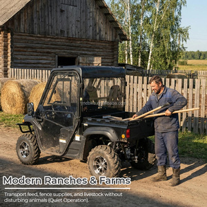 CE certificato 60V 50Ah 8000W Scooter elettrico 21 pollici  sospensione potente 10000W 4x4 ATV per adulti fuoristrada - Product Image 5