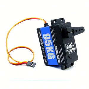 FT995M รถขุดและรถดัมพ์95kg.cm แรงบิดสูง360องศา12V ตัวเข้ารหัสแม่เหล็กสนับสนุนหุ่นยนต์ RC วัสดุพีซี - Product Image 3