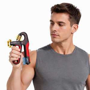 Fortalecedor de Agarre Ajustable para Manos, Agarrador de Cinco Dedos Antideslizante, Entrenador de Antebrazo y Muñeca, Ejercitador de Resistencia Portátil - Product Image 2