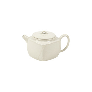 Guanlan Ceramic Square Teapot Wood Ash Glaze With <b>Lid</b> <b>Small</b> Household Tea <b>Pot</b> - Product Image 5