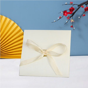 Sac de poche en papier Kraft avec nœud, <span class=keywords><strong>mouchoir</strong></span>, foulard en soie, boîtes d'emballage, carte cadeau, boîte d'enveloppe - Product Image 3