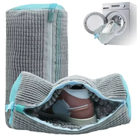 Sac à linge anti-déformation en tissu, sac de lavage pour chaussures, produit phare pour machine à laver (pour les paresseux)