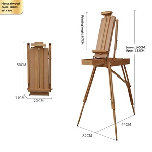 <span class=keywords><strong>Kit</strong></span> de Dessin et Peinture Tout-en-un de Luxe Marron pour Artistes et Étudiants - Modèle MN-96 (Vente en Gros) - Product Image 6