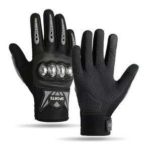Gants <span class=keywords><strong>de</strong></span> moto tout-terrain et <span class=keywords><strong>de</strong></span> course à écran tactile avec protection en acier pour moto - Product Image 4