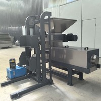 Zaagsel Pulp Afval Voedsel Groente Fruit Dehydrator Enkele/Dubbele Schroef Pers Ontwatering Machine Vaste Stof-Vloeistof Separator