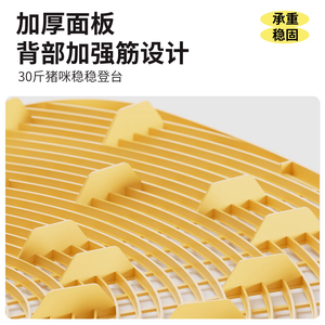 Tapis anti-éclaboussures pour litière de chat, support de contrôle de la litière, pédale de contrôle de la litière double couche, bac à litière pour chat, tapis anti-déversement de litière - Product Image 5