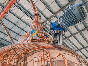 Rum cuivré de 1200 litres whisky encore commercial distillant du gin - Product Image 5