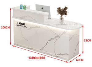 Retail Shop and Convenience Store Cash Checkout <b>Table</b> Counter Cashier Normal Supermarket Counter - Product Image 6